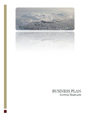 Hotel/Apartment Business Plan Template