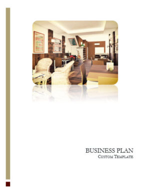 Restaurant/Cafe Business Plan Template