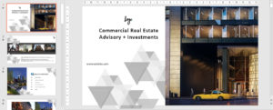 Investor Pitch Deck Template for Real Estate Business